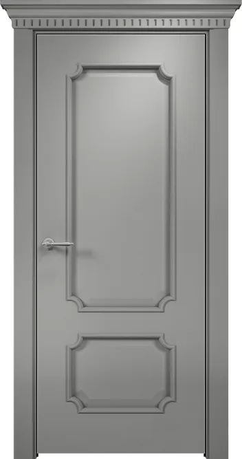 Двери в интерьере - Дверь Оникс Палермо эмаль RAL 7036, глухая