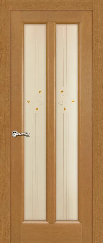 Двери в интерьере - Дверь Ситидорс Крит светлый анегри, остекленная