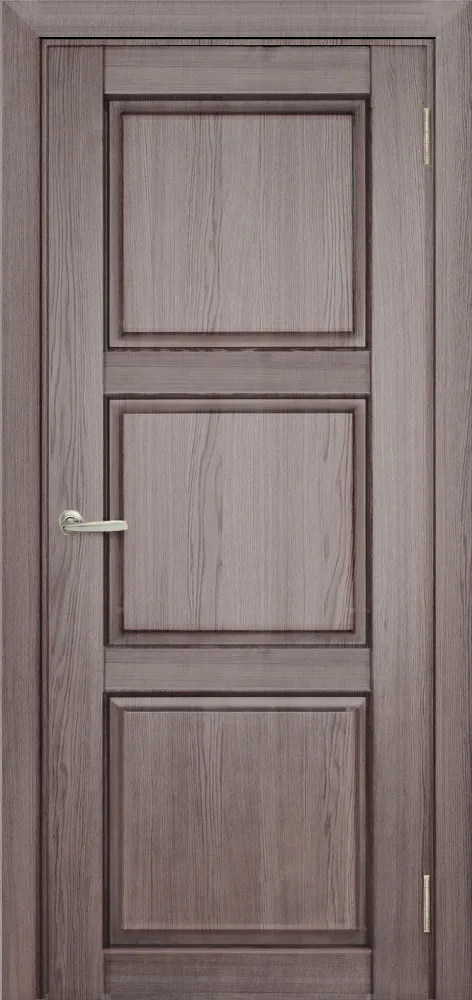 Двери в интерьере - Дверь Берест массив сосны Браво серое дерево, глухая