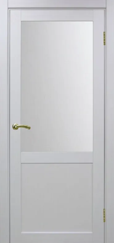 Двери в интерьере - Дверь Эко 502.21 белый лед, сатинат