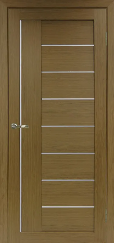 Двери в интерьере - Дверь Эко 524.11 АПП орех молдинг SC, глухая