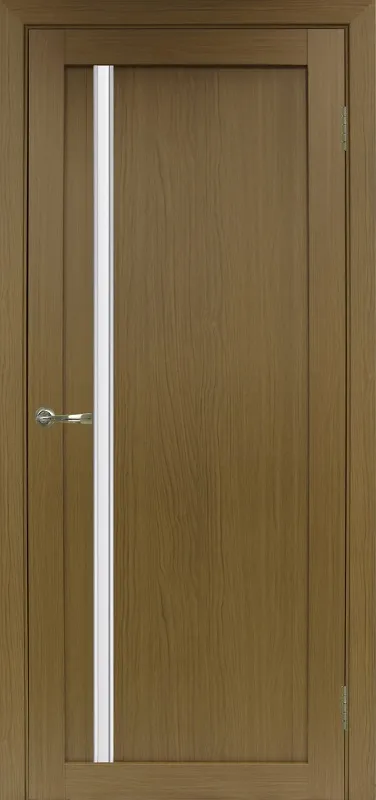 Двери в интерьере - Дверь Эко 527.121 АПС орех молдинг SC, lacobel белый
