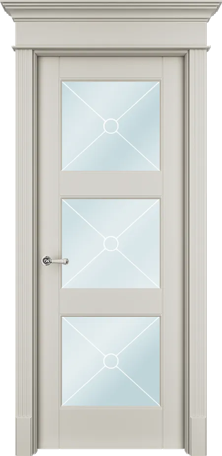 Двери в интерьере - Дверь Тан33ХОс эмаль RAL 9001, сатинат