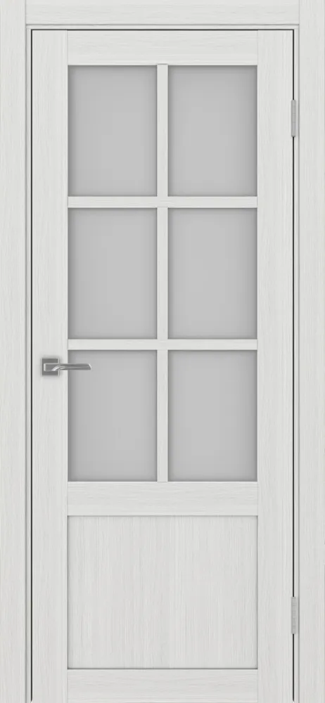Двери в интерьере - Дверь Эко 541.2221 ПФ ясень серебристый, сатинат