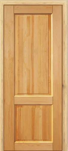 Дверь Интерьер Уют массив сосны Модерн, сорт Экстра, филенка 28 мм глухая