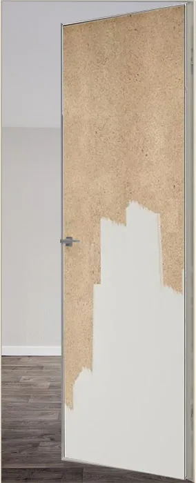 Двери в интерьере - Дверь скрытая грунт прозрачный 2,3 м, AL кромка, Revers 60 мм