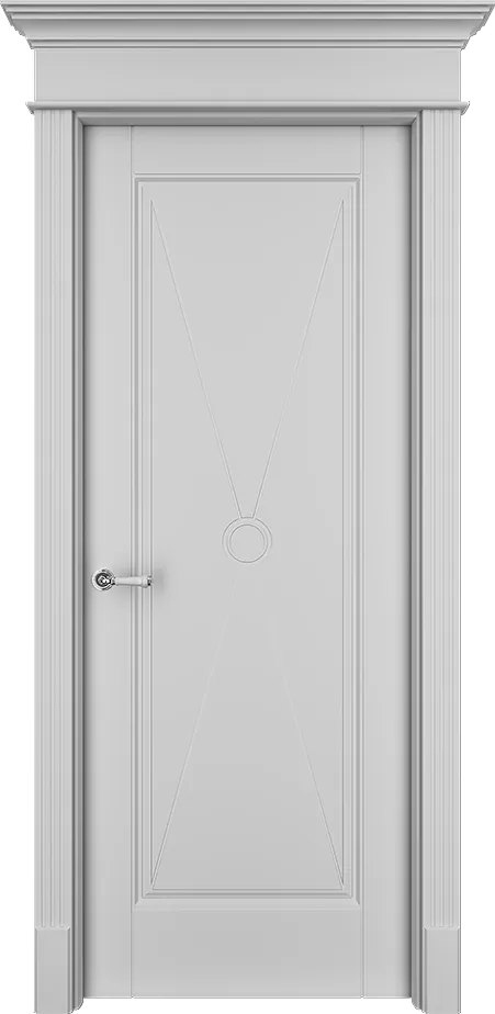 Двери в интерьере - Дверь ТанХО белая, глухая