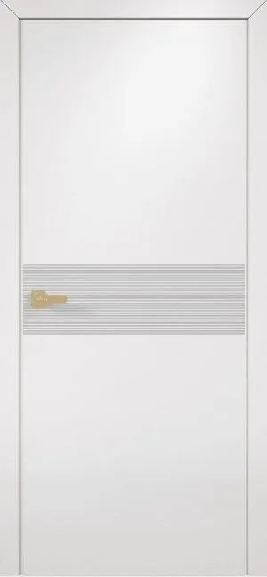 Двери в интерьере - Дверь Оникс Концепт №19 PVC белый, глухая