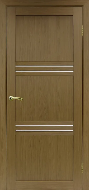 Двери в интерьере - Дверь Эко 553.12 орех, сатинат