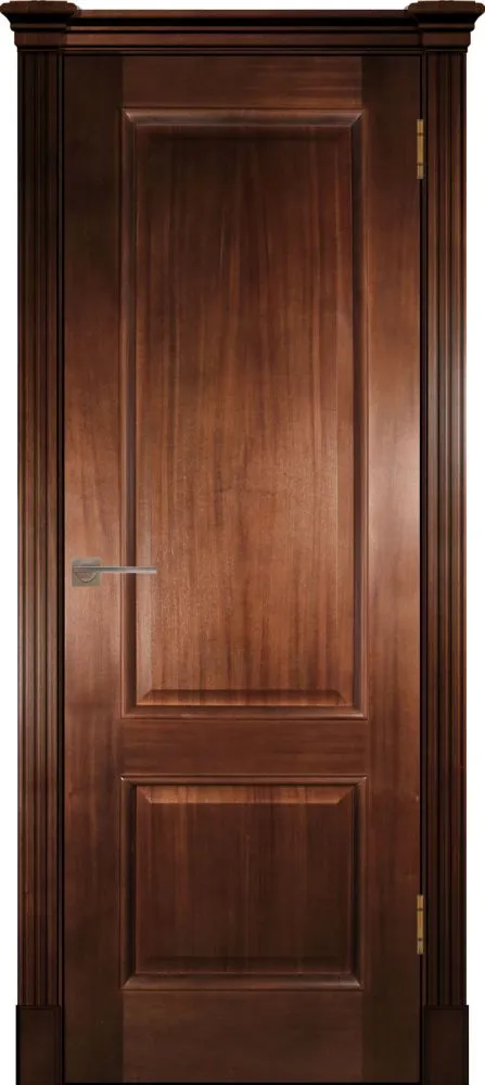 Двери в интерьере - Дверь межкомнатная Покровские двери Прага миланский орех, глухая