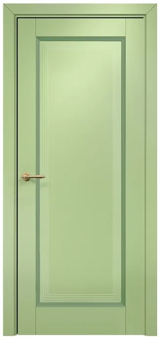 Двери в интерьере - Дверь Оникс Тоскана 1 эмаль фисташковая/RAL 6021, глухая