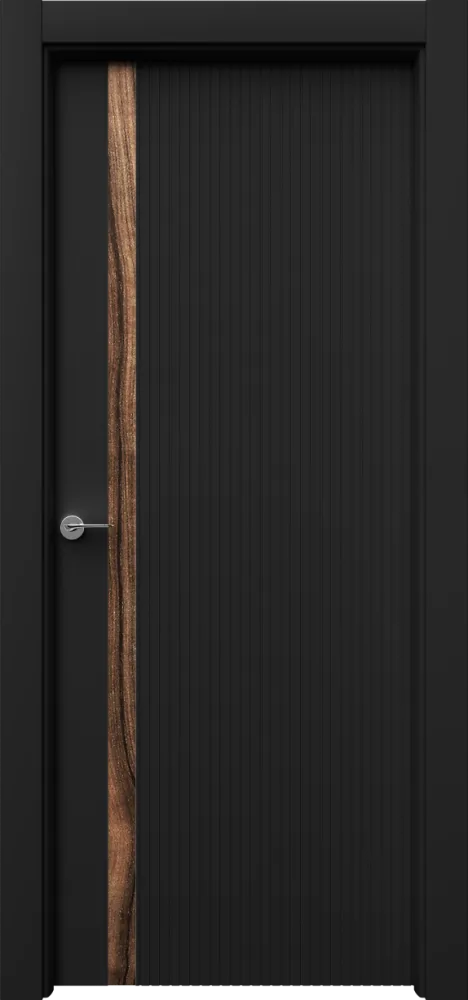 Двери в интерьере - Дверь БатВ1 эмаль RAL 9005, глухая