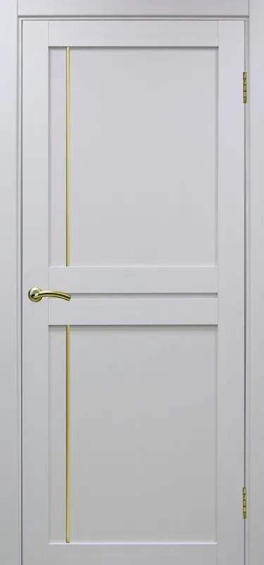 Двери в интерьере - Дверь Эко 523.111 АПП белый лед молдинг SG, глухая