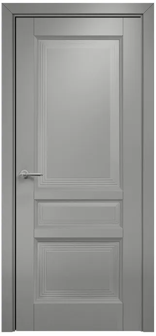 Двери в интерьере - Дверь Оникс Тоскана 3 эмаль RAL 7036, глухая