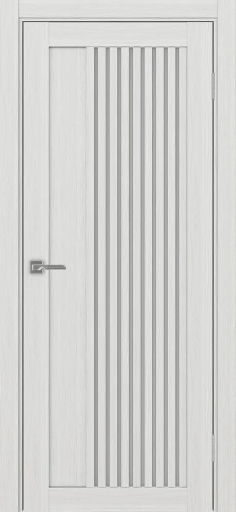 Двери в интерьере - Дверь Эко 544.12 ясень серебристый, сатинат