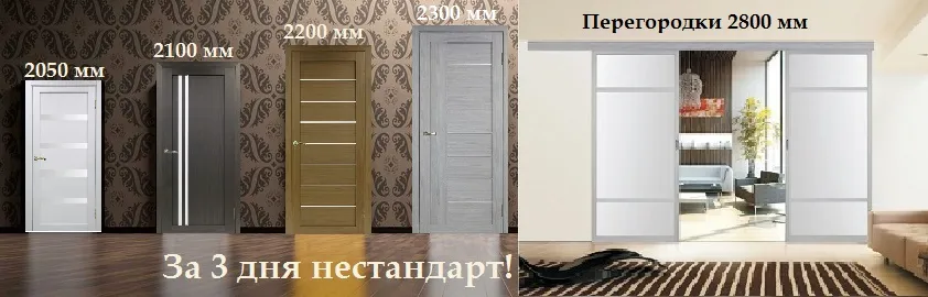 Новость - Нестандартные двери всего за три дня!