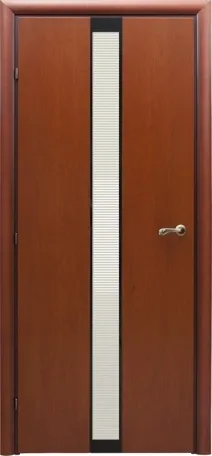 Дверь Краснодеревщик 7304 бразильская груша, стекло матовое Сетка