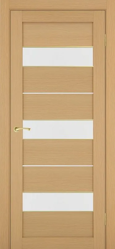 Двери в интерьере - Дверь Эко 526.122 АПС ясень темный молдинг SG, сатинат