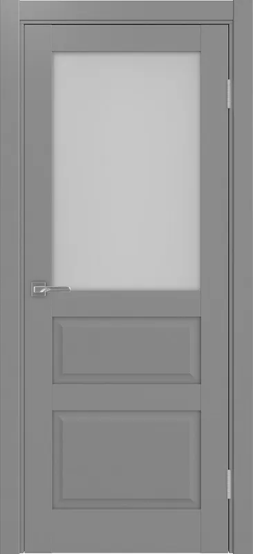 Двери в интерьере - Дверь Эко 631.211 ОФ3 серый, сатинат