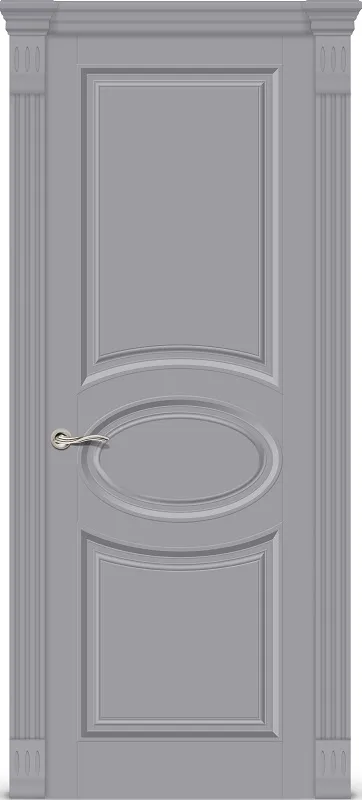 Двери в интерьере - Дверь Ситидорс Венеция 7 эмаль RAL 7040,глухая