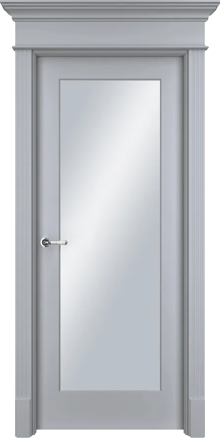 Двери в интерьере - Дверь Нфс эмаль RAL 7047, сатинат