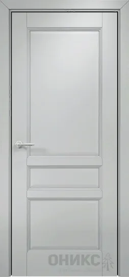 Двери в интерьере - Дверь Оникс Италия 3 эмаль RAL 7038, глухая