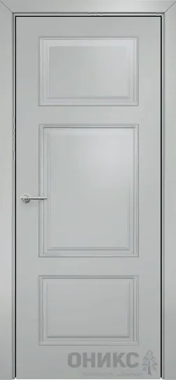 Двери в интерьере - Дверь Оникс Прованс фрезерованная №2 эмаль RAL 7038, глухая