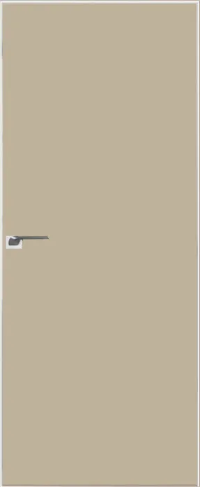 Двери в интерьере - Дверь скрытая ИУ-42 AL с 4-х сторон, эмаль мокко 2,3 м