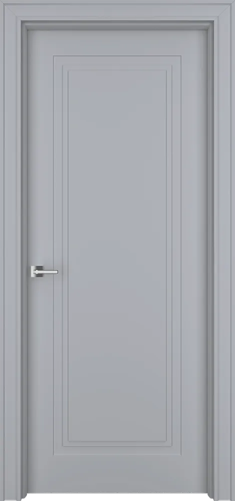 Двери в интерьере - Дверь Псп эмаль RAL 7047, глухая