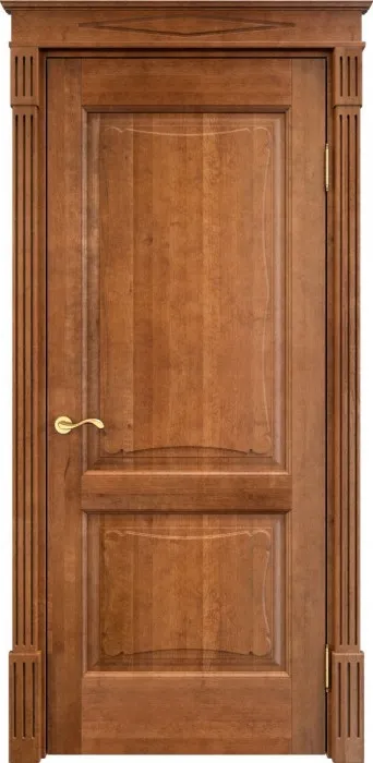 Дверь Итальянская Легенда массив ольхи ОЛ6.2 орех 10%, глухая. Фото №3