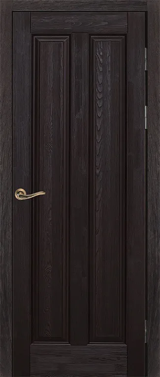 Двери в интерьере - Дверь ОКА браш массив сосны Соренто венге, глухая