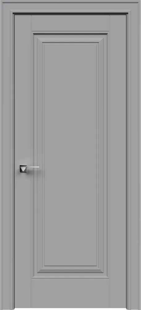 Двери в интерьере - Дверь Делт эмаль серая, глухая
