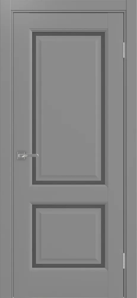 Двери в интерьере - Дверь Эко Neo 602С.2121 серый, сатинат графит