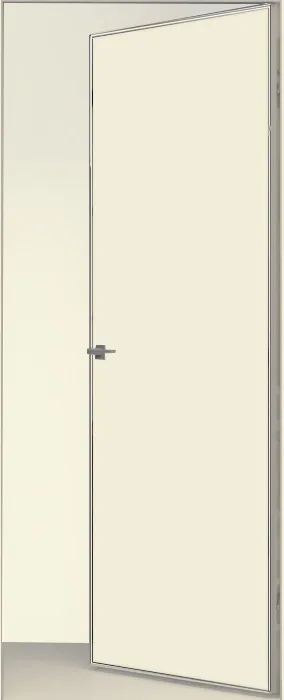 Двери в интерьере - Дверь скрытая ИУ-42 AL с 4-х сторон, эмаль белый жемчуг, revers 2,21 м