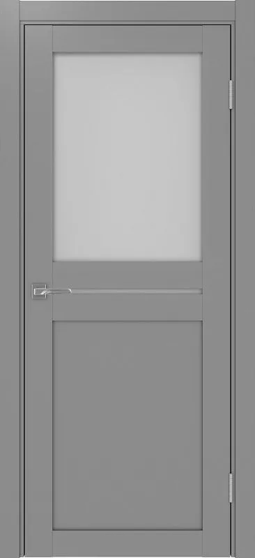 Двери в интерьере - Дверь Эко 520.221 серый, сатинат