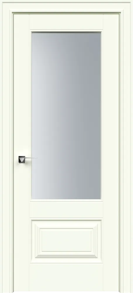 Двери в интерьере - Дверь Дельта-2 эмаль RAL 9010, сатинат