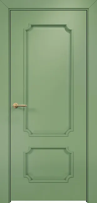 Двери в интерьере - Дверь Оникс Палермо эмаль RAL 6021, глухая