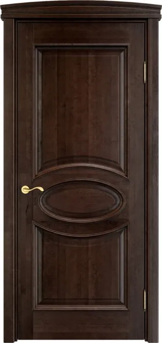 Двери в интерьере - Дверь ПМЦ массив ольхи ОЛ26 орех 15%, глухая