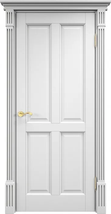 Двери в интерьере - Дверь Итальянская Легенда массив сосны 15ш эмаль белая, глухая