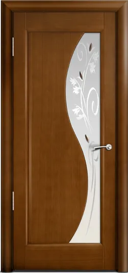 Двери в интерьере - Дверь Milyana Элиза анегри, стекло Элиза белое с фьюзингом