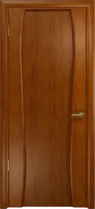 Дверь Арт Деко Лиана-3 темный анегри, глухая