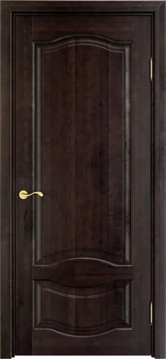 Двери в интерьере - Дверь Итальянская Легенда массив ольхи ОЛ33 венге, глухая