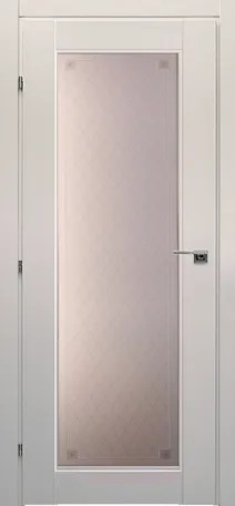 Двери в интерьере - Дверь Краснодеревщик 6340 белая, стекло Пико