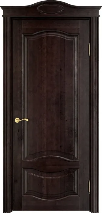 Дверь Итальянская Легенда массив ольхи ОЛ33 венге, глухая. Фото №2