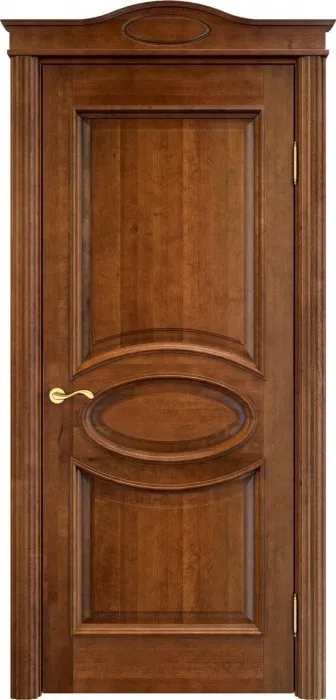 Дверь Итальянская Легенда массив ольхи ОЛ26 коньяк, глухая. Фото №2