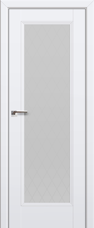 Двери в интерьере - Дверь ProfilDoors 65U аляска, стекло ромб