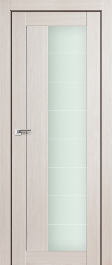 Двери в интерьере - Дверь ProfilDoors 47X эш вайт мелинга, стекло Varga