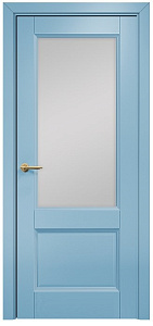 Недавно просмотренные - Дверь Оникс Тоскана 2 эмаль голубая, сатинат белый