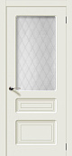 Схожие товары - Дверь Капри эмаль RAL 9010, стекло белое матовое кристалл