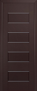 Недавно просмотренные - Дверь ProfilDoors 45U темно-коричневый матовый, стекло графит